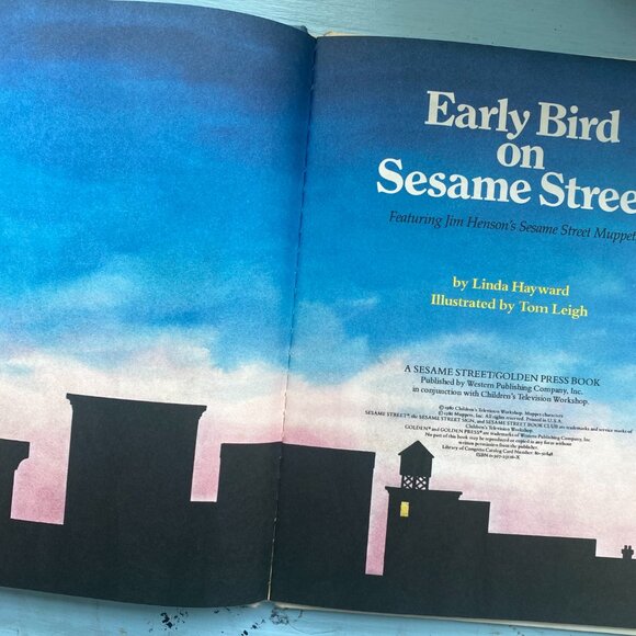 Vintage The Sesame Street Book Early Bird - Picture 4 of 10
